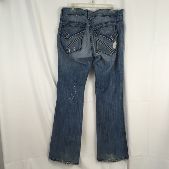 Division E Jeans Distressed size 33 ( EUC ) - Picture 6 of 8